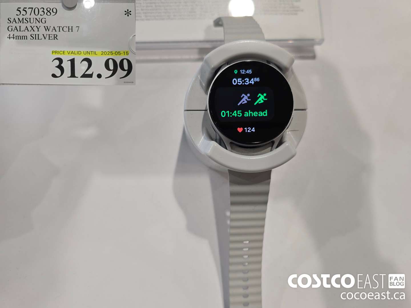 5570389 SAMSUNG GALAXY WATCH 7 44mm Silver $312.99