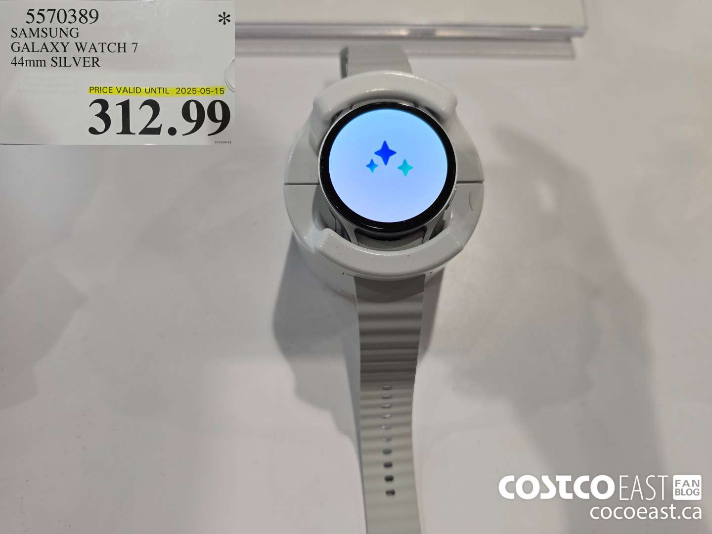 5570389 SAMSUNG GALAXY WATCH 7 44mm Silver $312.99