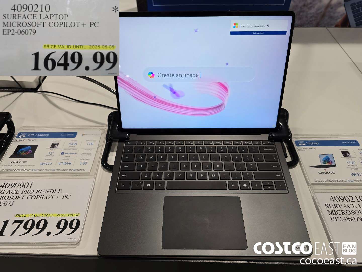 4090210 SURFACE LAPTOP MICROSOFT COPILOT + PC EP2-06079 $1649.99