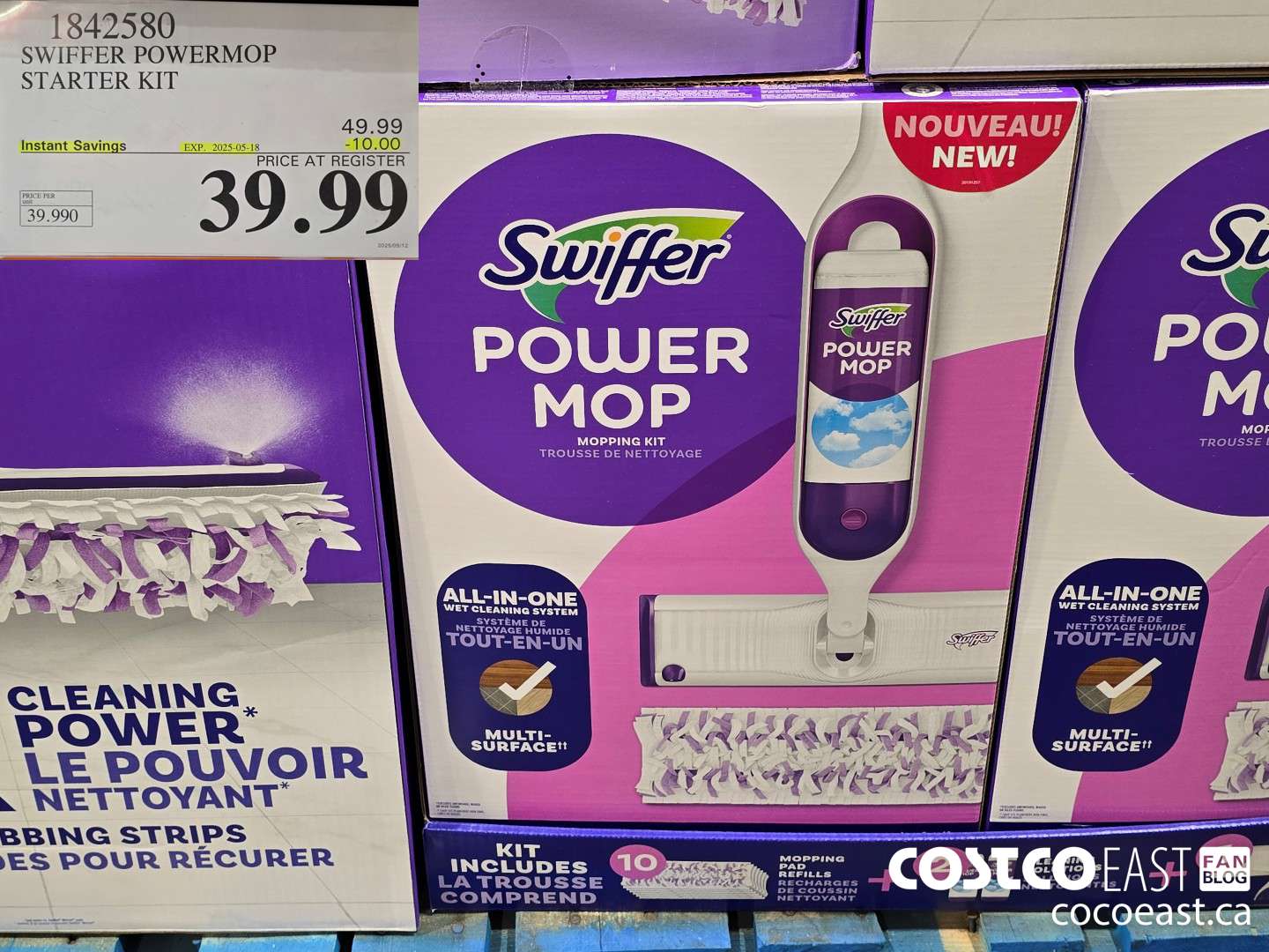 1842580 SWIFFER POWERMOP STARTER KIT ($10.00 INSTANT SAVINGS EXPIRES ON 2025-05-18) $39.99
