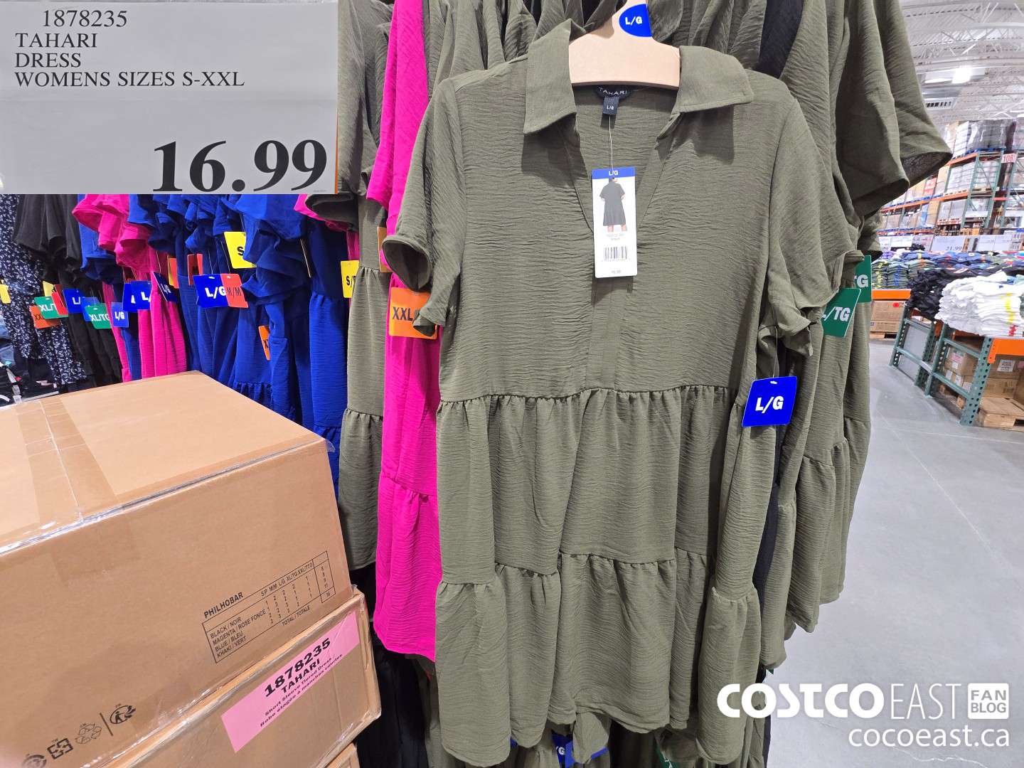 1878235 TAHARI DRESS WOMENS SIZES S-XXL $16.99