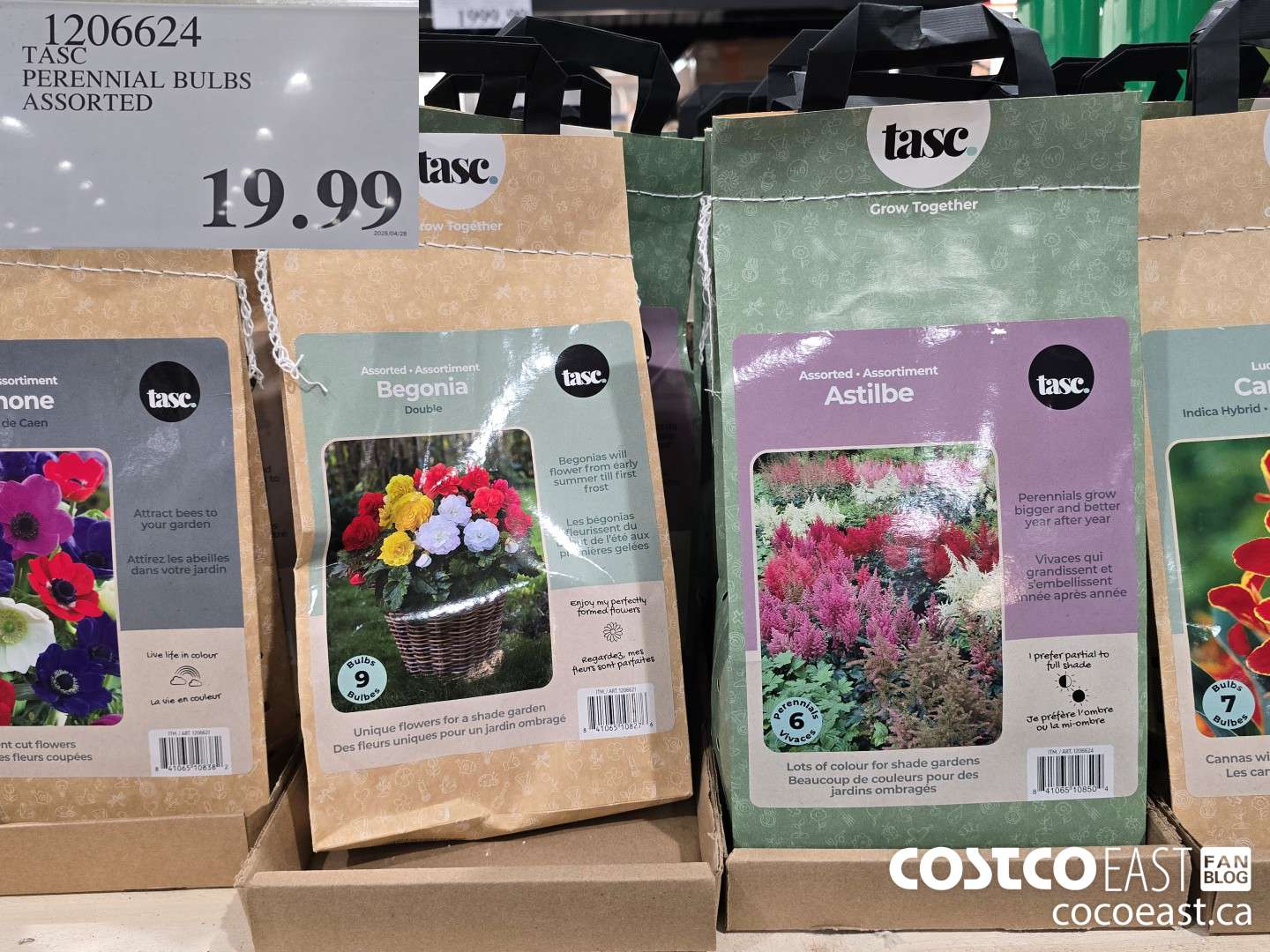 1206624 TASC PERENNIAL BULBS ASSORTED $19.99