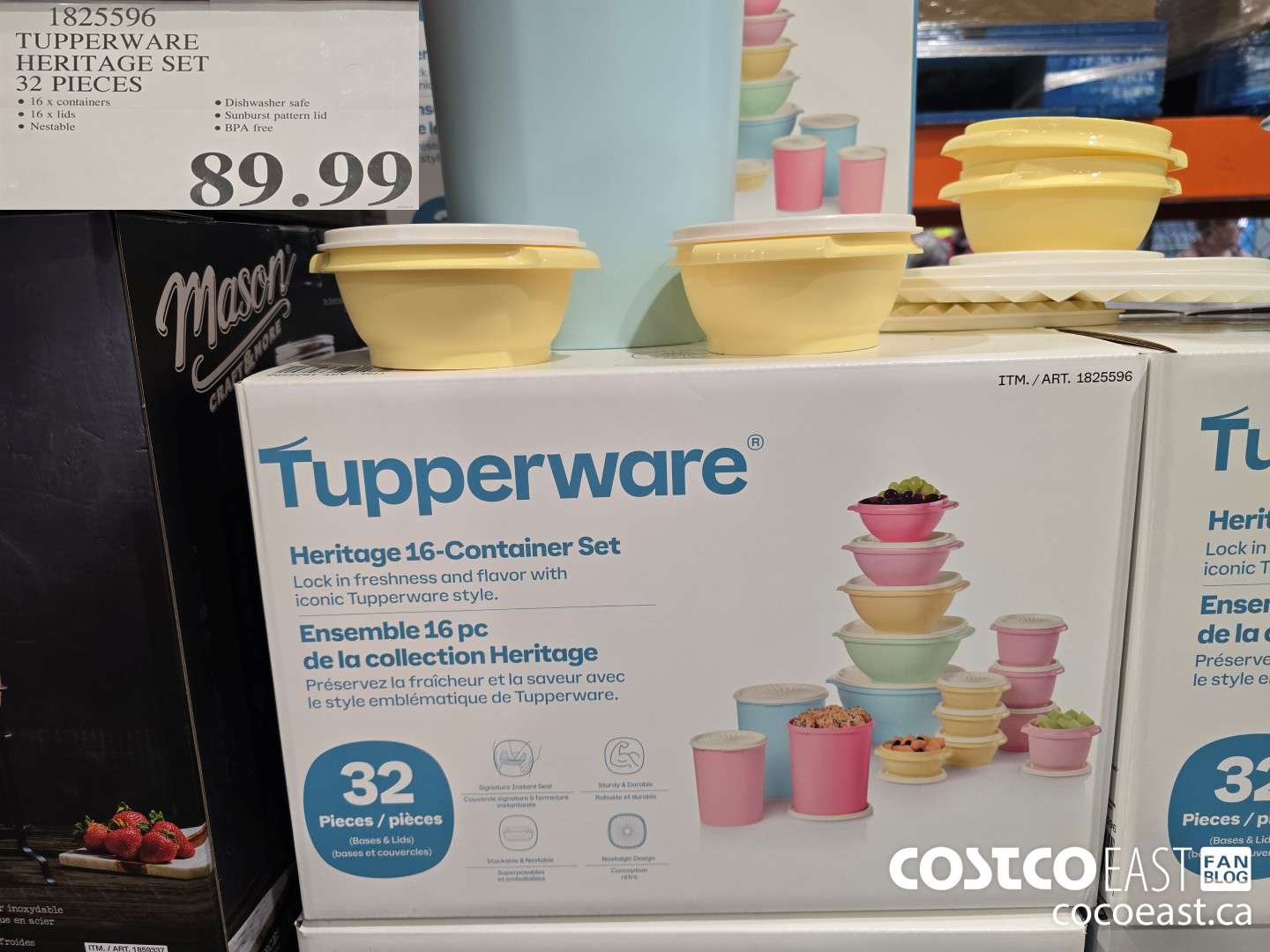 1825596 TUPPERWARE HERITAGE SET 32 PIECES  $89.99