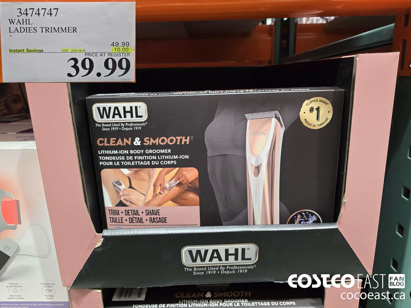 3474747 WAHL LADIES TRIMMER ($10.00 INSTANT SAVINGS EXPIRES ON 2025-06-01) $39.99