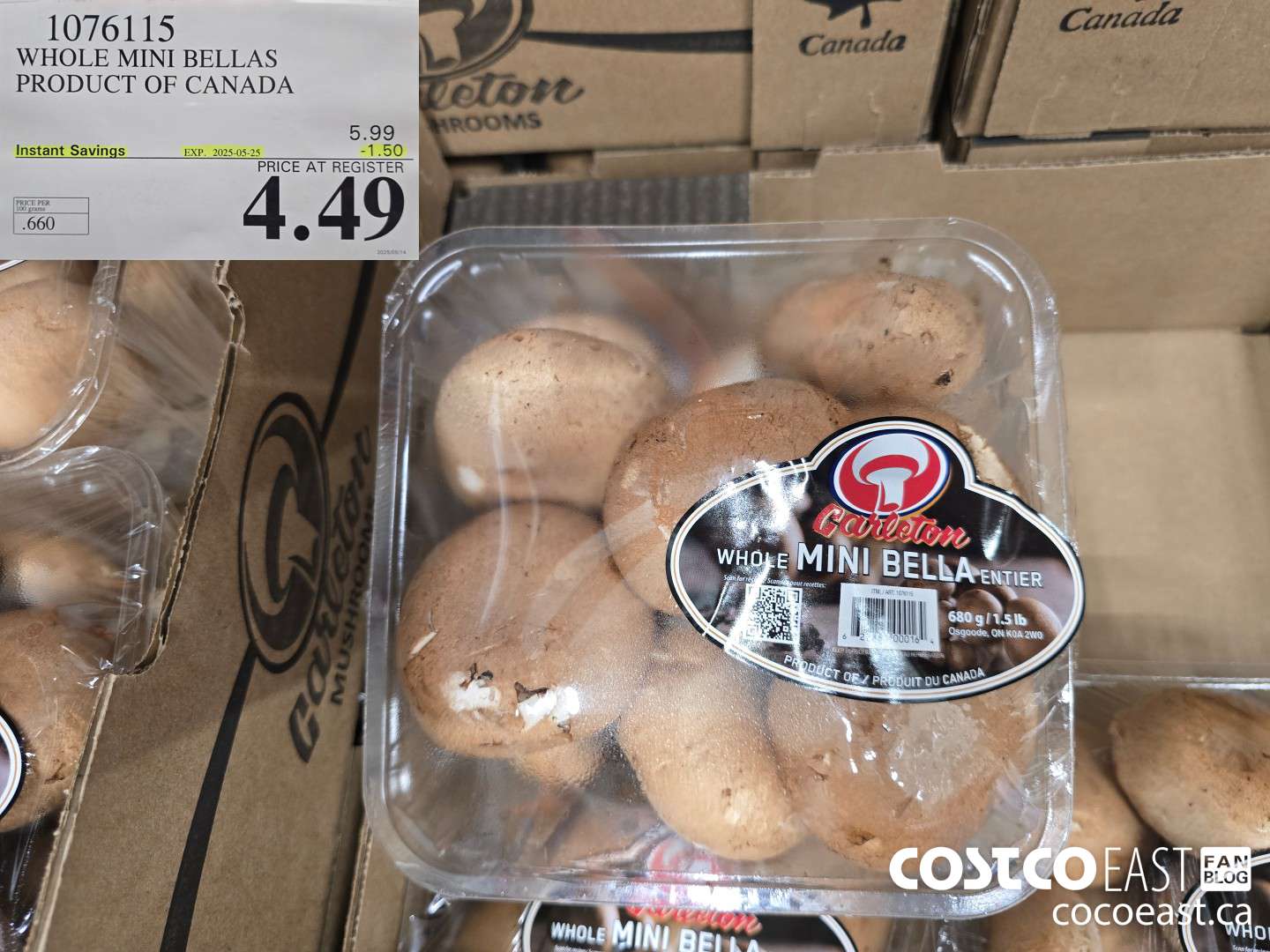 1076115 WHOLE MINI BELLAS PRODUCT OF CANADA ($1.50 INSTANT SAVINGS EXPIRES ON 2025-05-25) $4.49