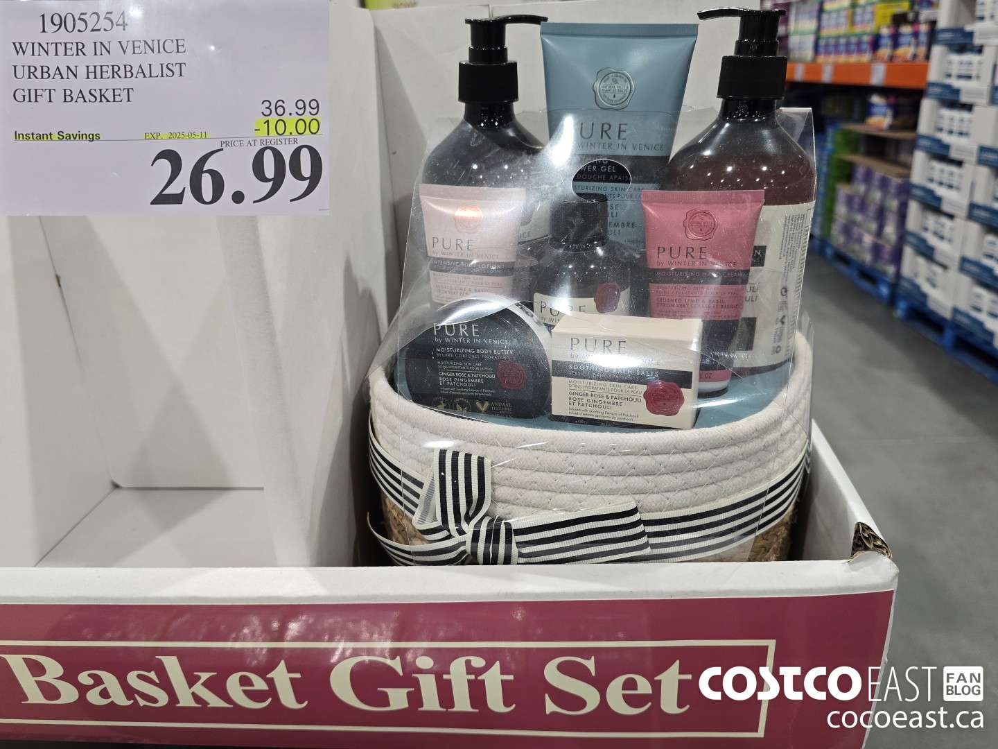 1905254 WINTER IN VENICE URBAN HERBALIST GIFT BASKET ($10.00 INSTANT SAVINGS EXPIRES ON 2025-05-11) $26.99