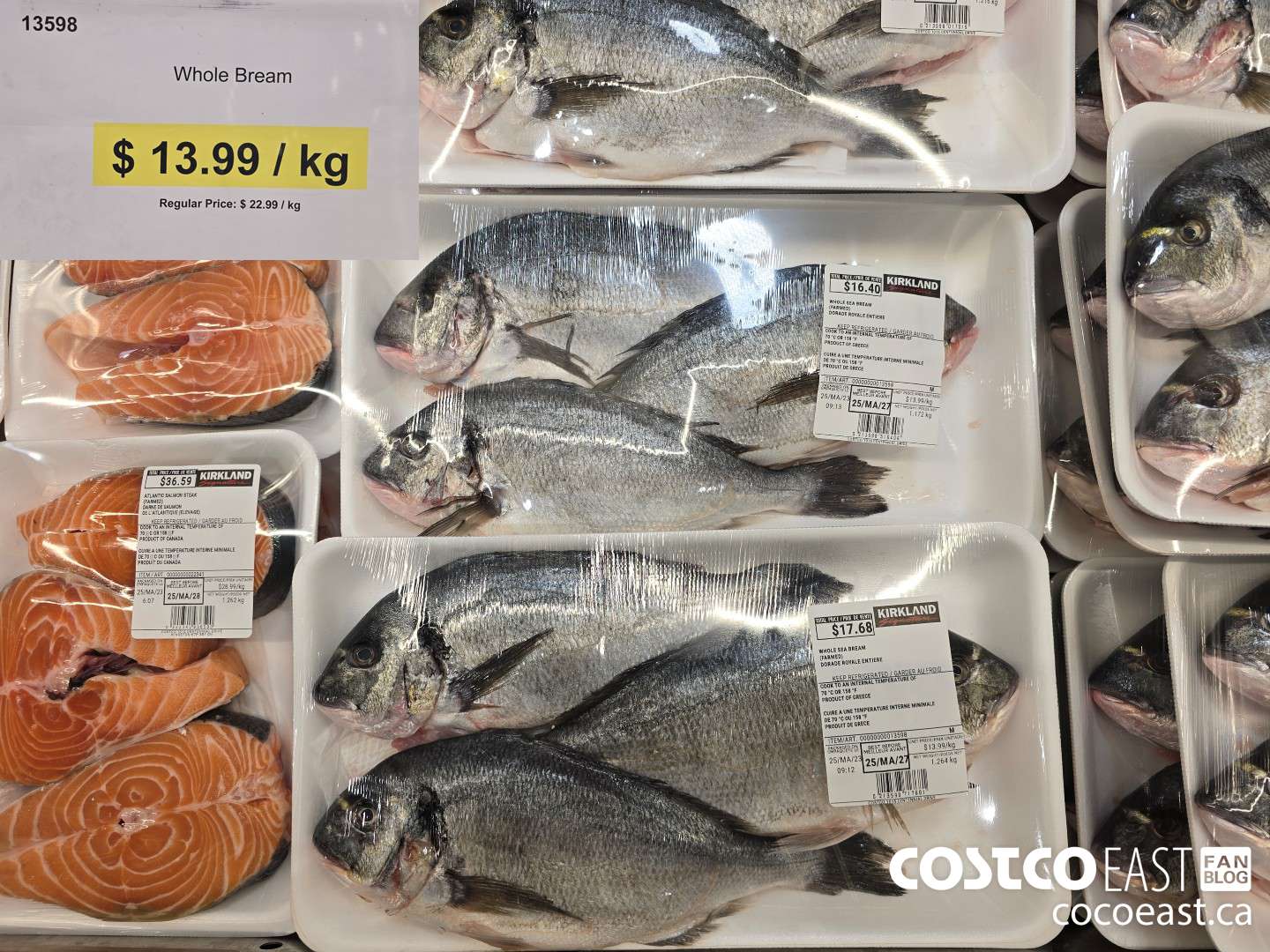 13598 Whole Bream ***DISCOUNT PER KG*** ($9.99 INSTANT SAVINGS)