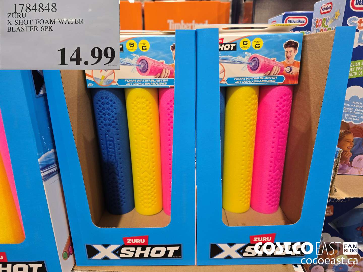 1784848 ZURU X-SHOT FOAM WATER BLASTER 6PK $14.99