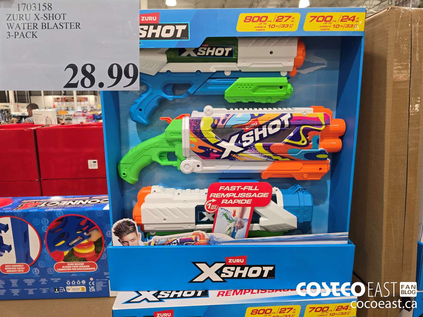 1703158 ZURU X-SHOT WATER BLASTER 3-PACK $28.99