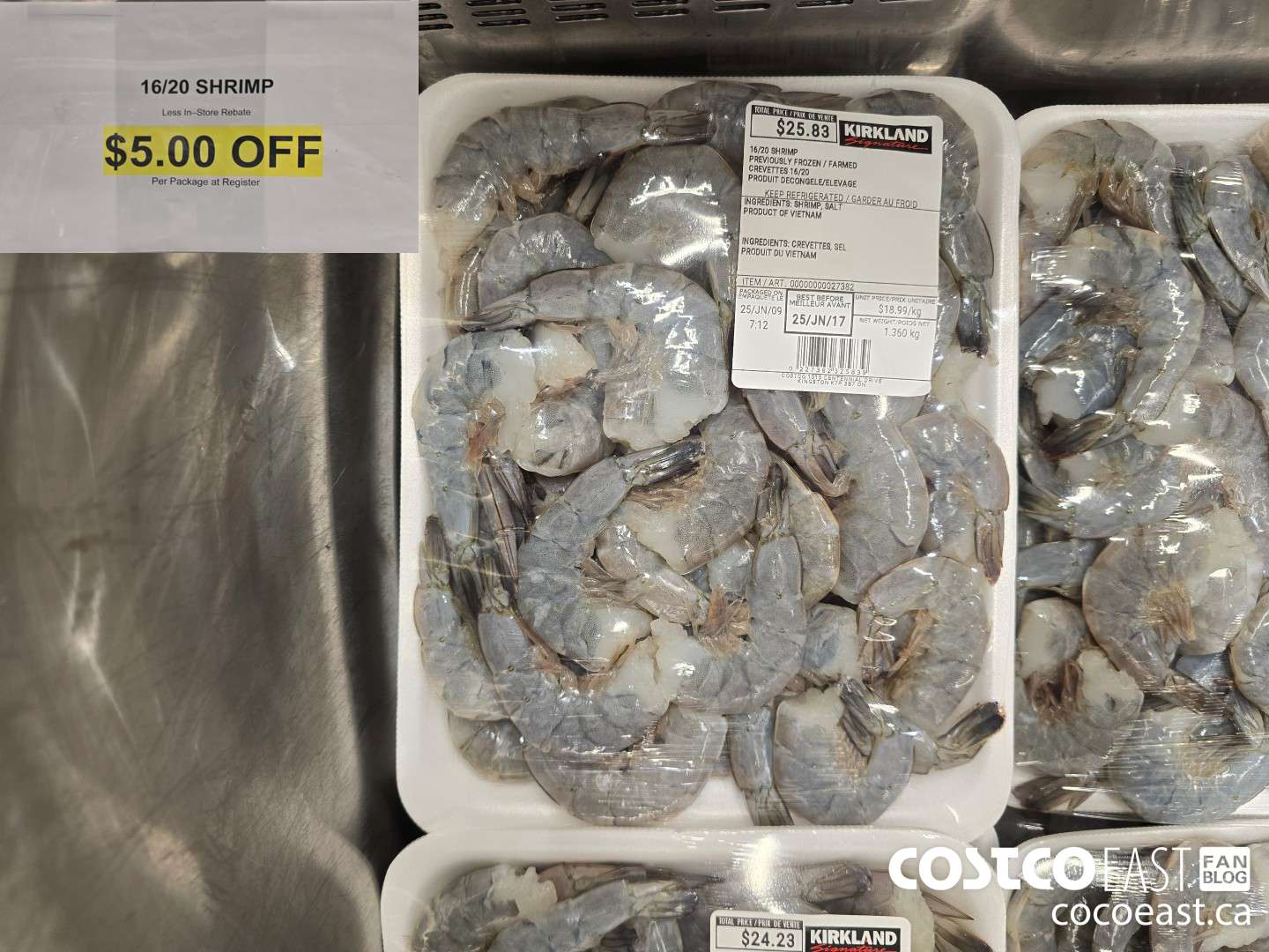 27382 16/20 SHRIMP ($5.00 INSTANT SAVINGS)