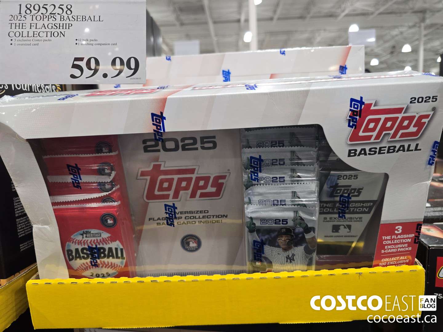 1895258 2025 TOPPS BASEBALL THE FLAGSHIP COLLECTION $59.99