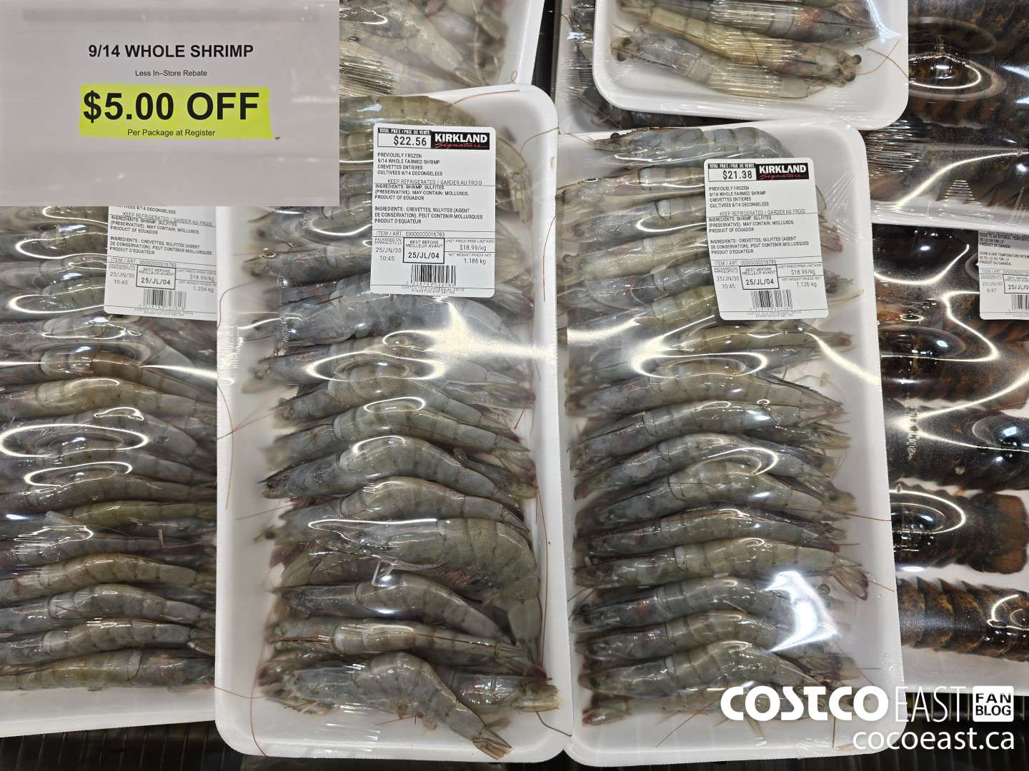 16783 9/14 WHOLE SHRIMP ($5.00 INSTANT SAVINGS)