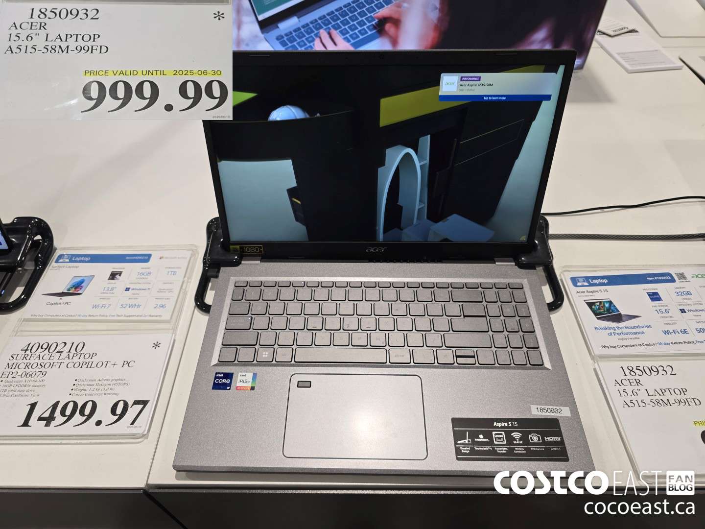 1850932 ACER 15.6