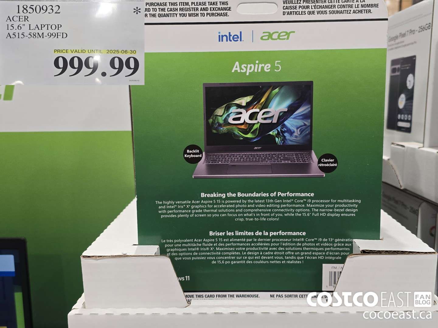 1850932 ACER 15.6