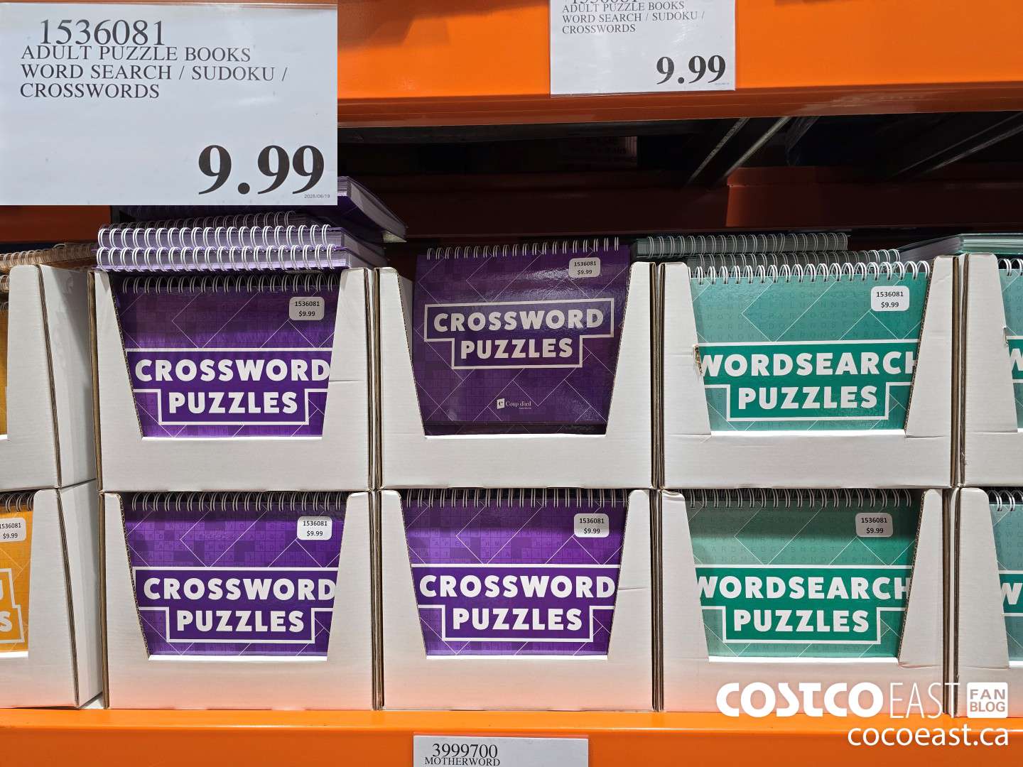 1536081 ADULT PUZZLE BOOKS WORD SEARCH / SUDOKU / CROSSWORDS $9.99