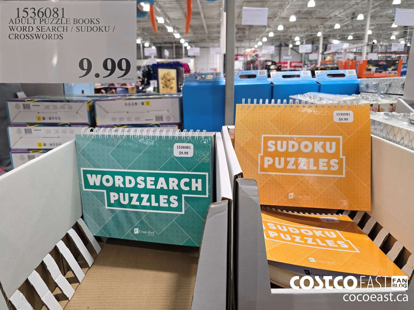 1536081 ADULT PUZZLE BOOKS WORD SEARCH / SUDOKU / CROSSWORDS $9.99