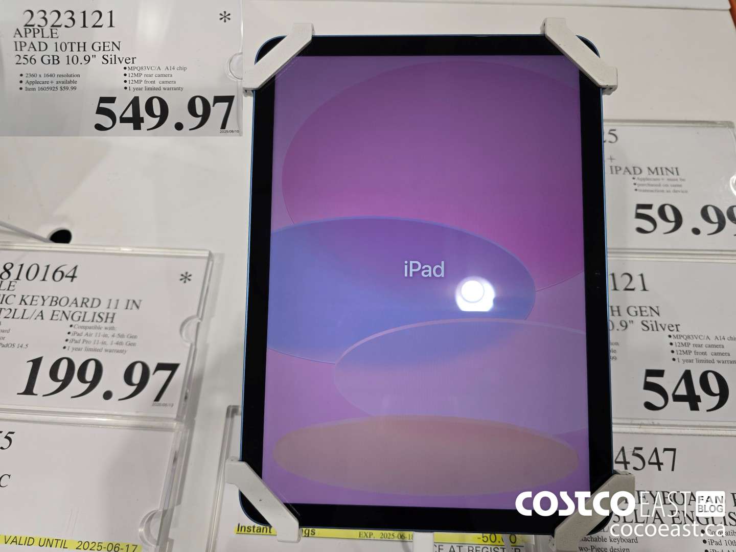 2323121 APPLE IPAD 10TH GEN 256 GB 10.9