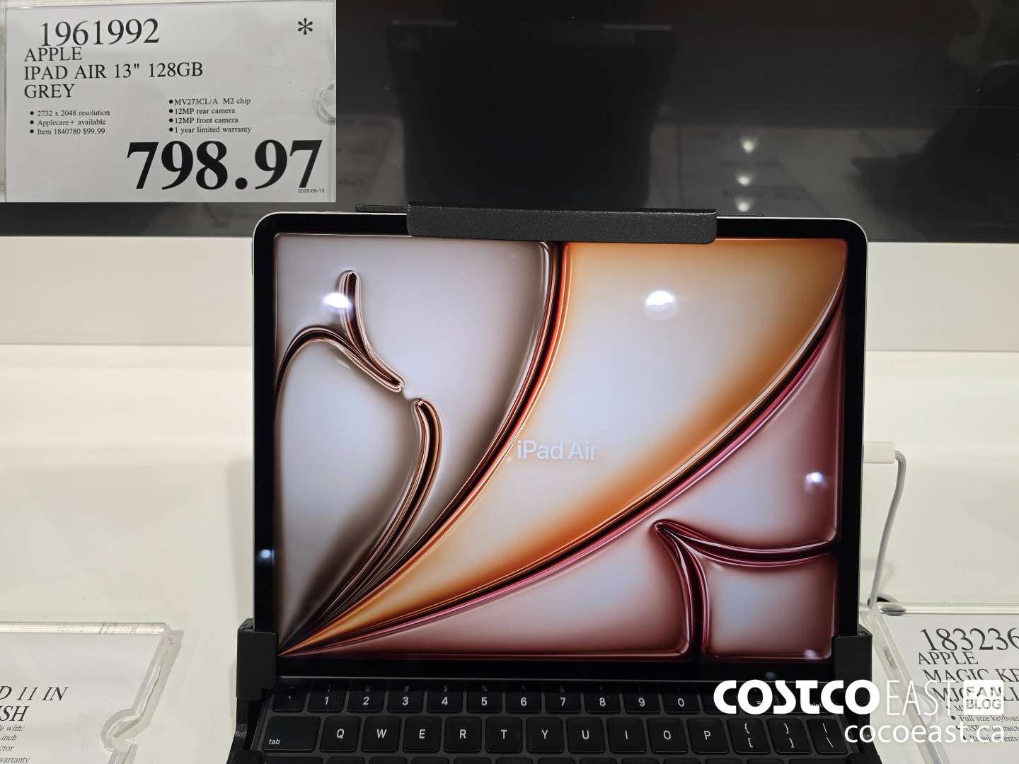 1961992 APPLE IPAD AIR 128GB 13 in. Grey $798.97