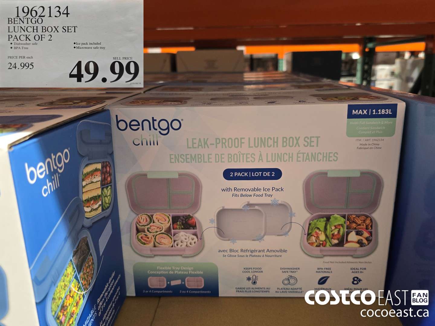 1962134 BENT LUNCH BOX SET PACK OF - 2 $49.99