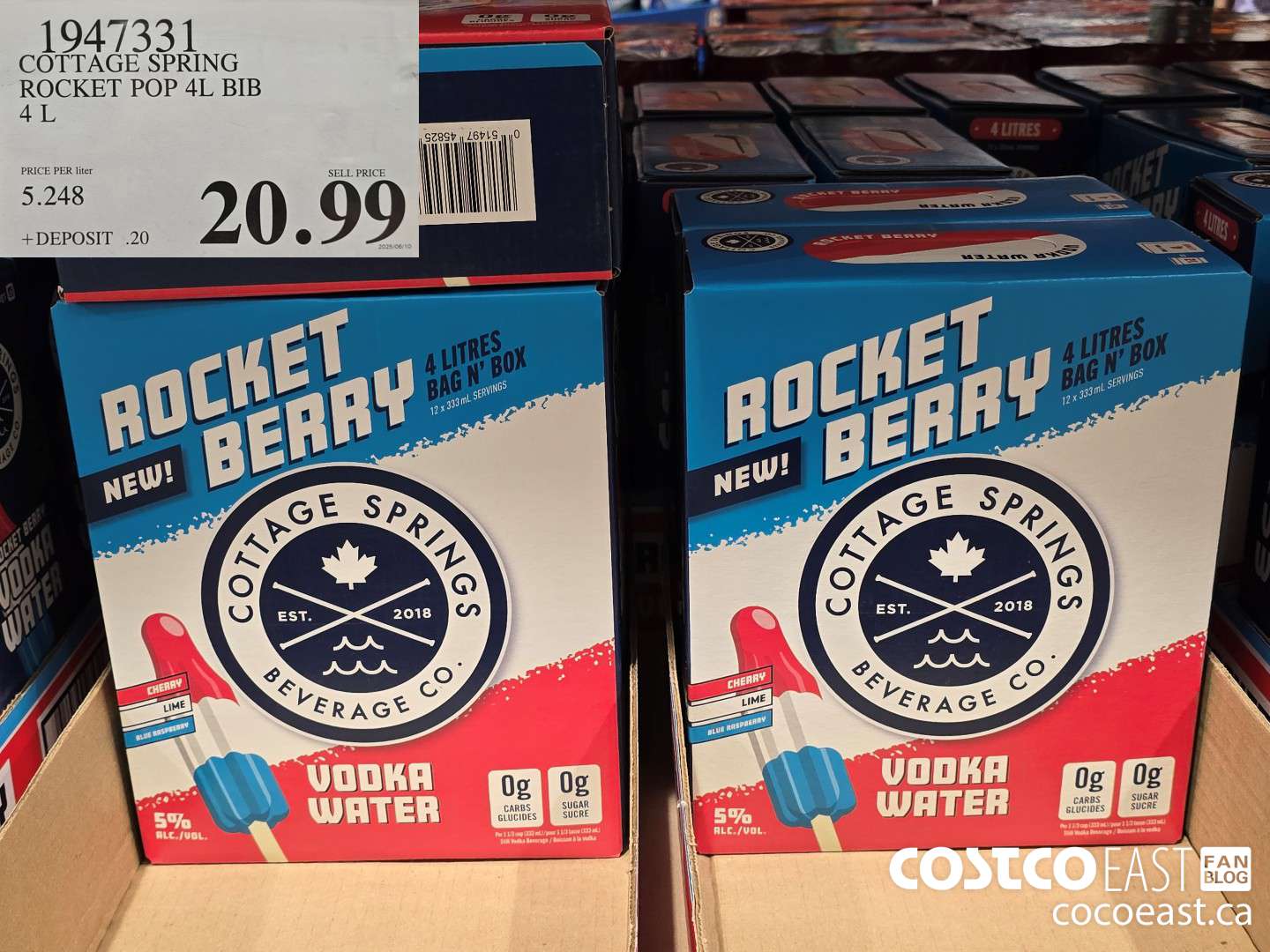 1947331 COTTAGE SPRING ROCKET POP 4L BIB 4L $20.99