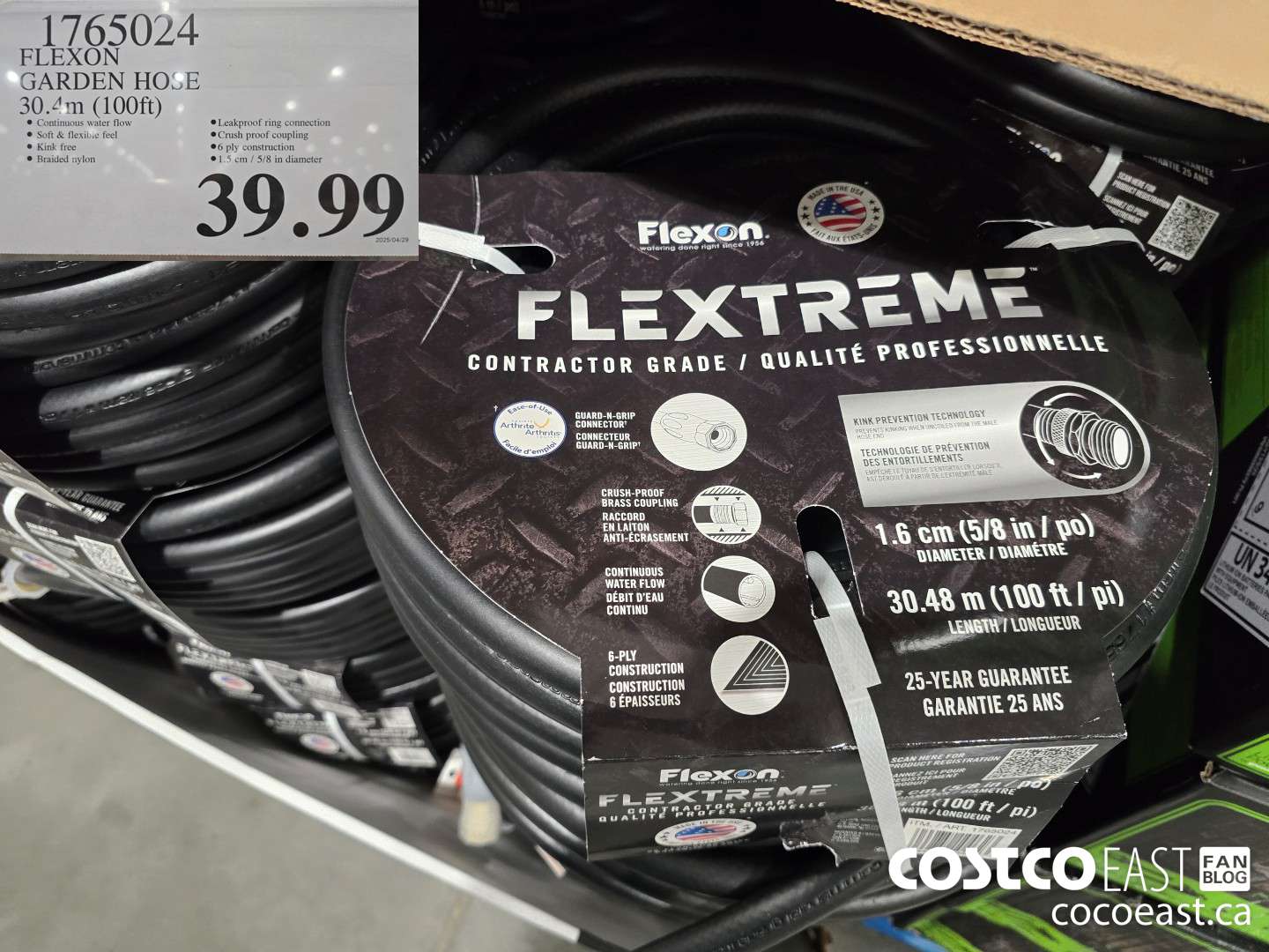 1795024 FLEXON GARDEN HOSE 30.4m (100ft) $39.99