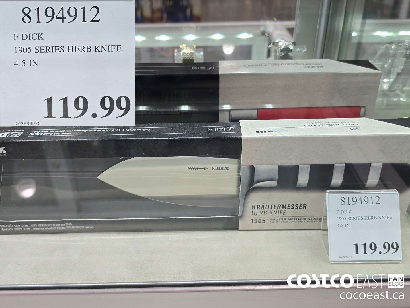 8194912 F DICK 1905 SERIES HERB KNIFE 4.5 IN $119.99