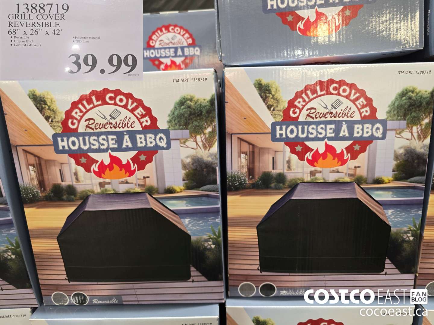 1388719 GRILL COVER REVERSIBLE 68