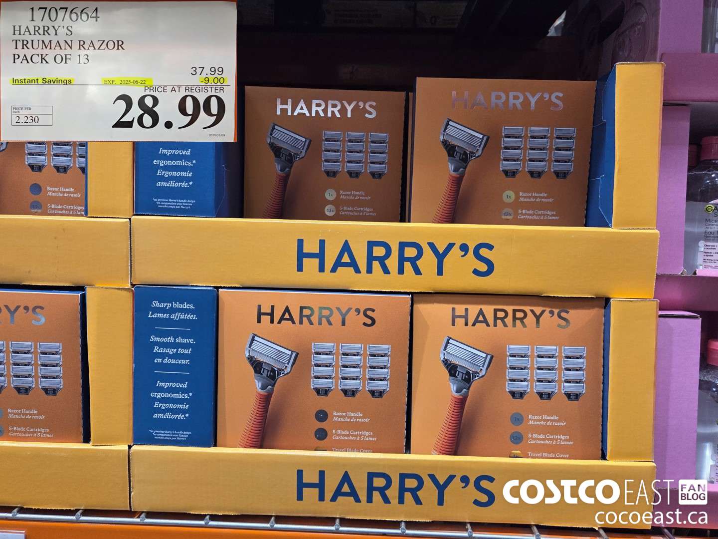 1707664 HARRY'S TRUMAN RAZOR PACK OF 13 ($9.00 INSTANT SAVINGS EXPIRES ON 2025-06-22) $28.99