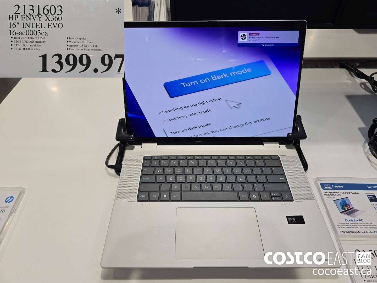 2131603 HP ENVY X360 16