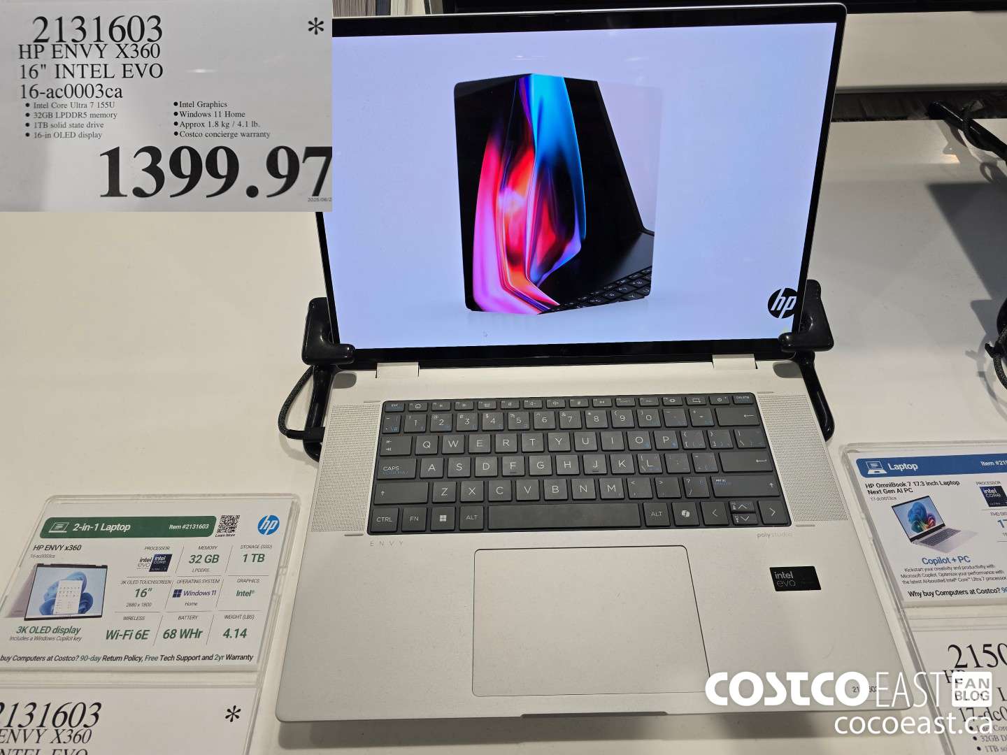 2131603 HP ENVY X360 16