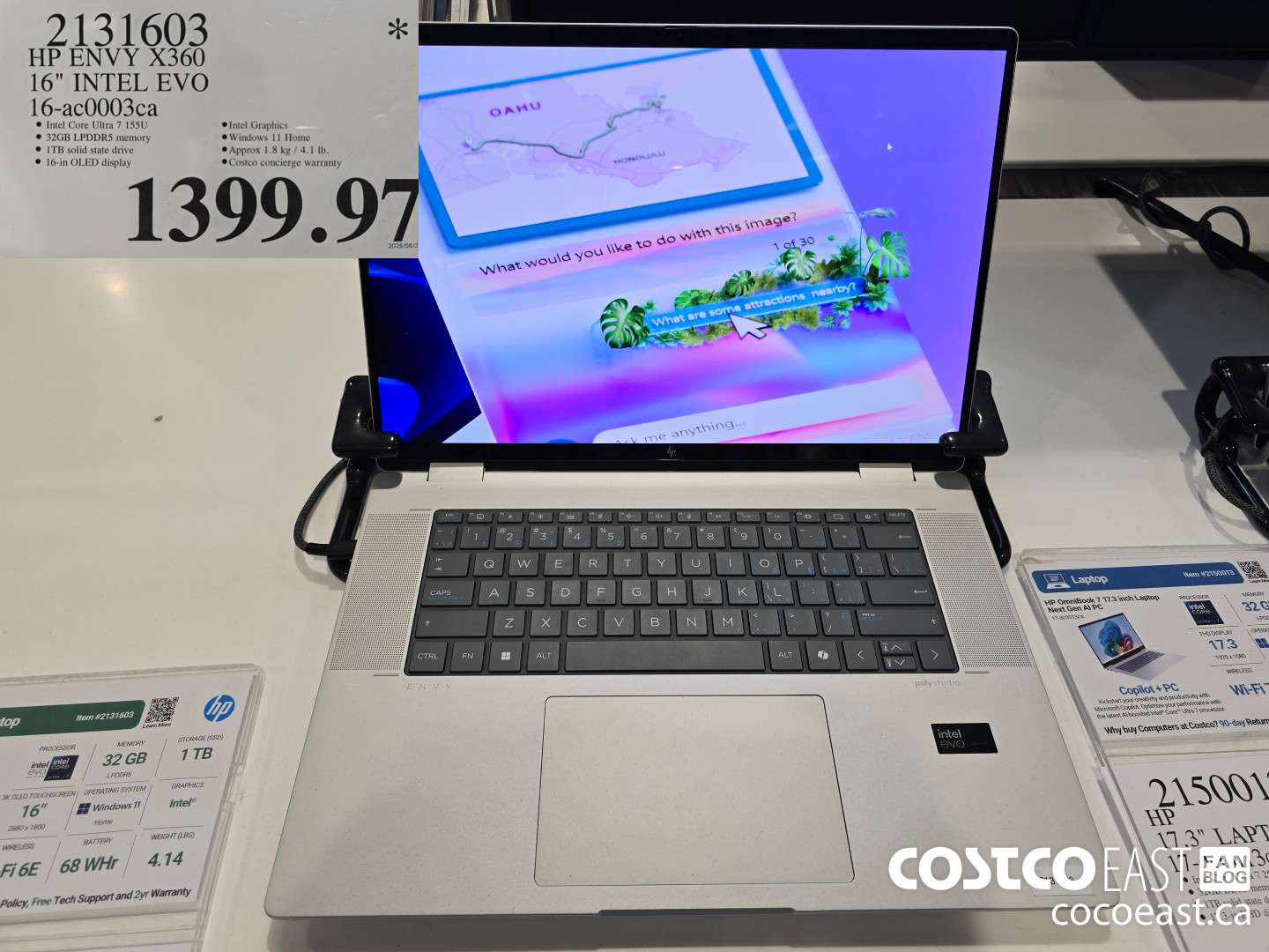 2131603 HP ENVY X360 16