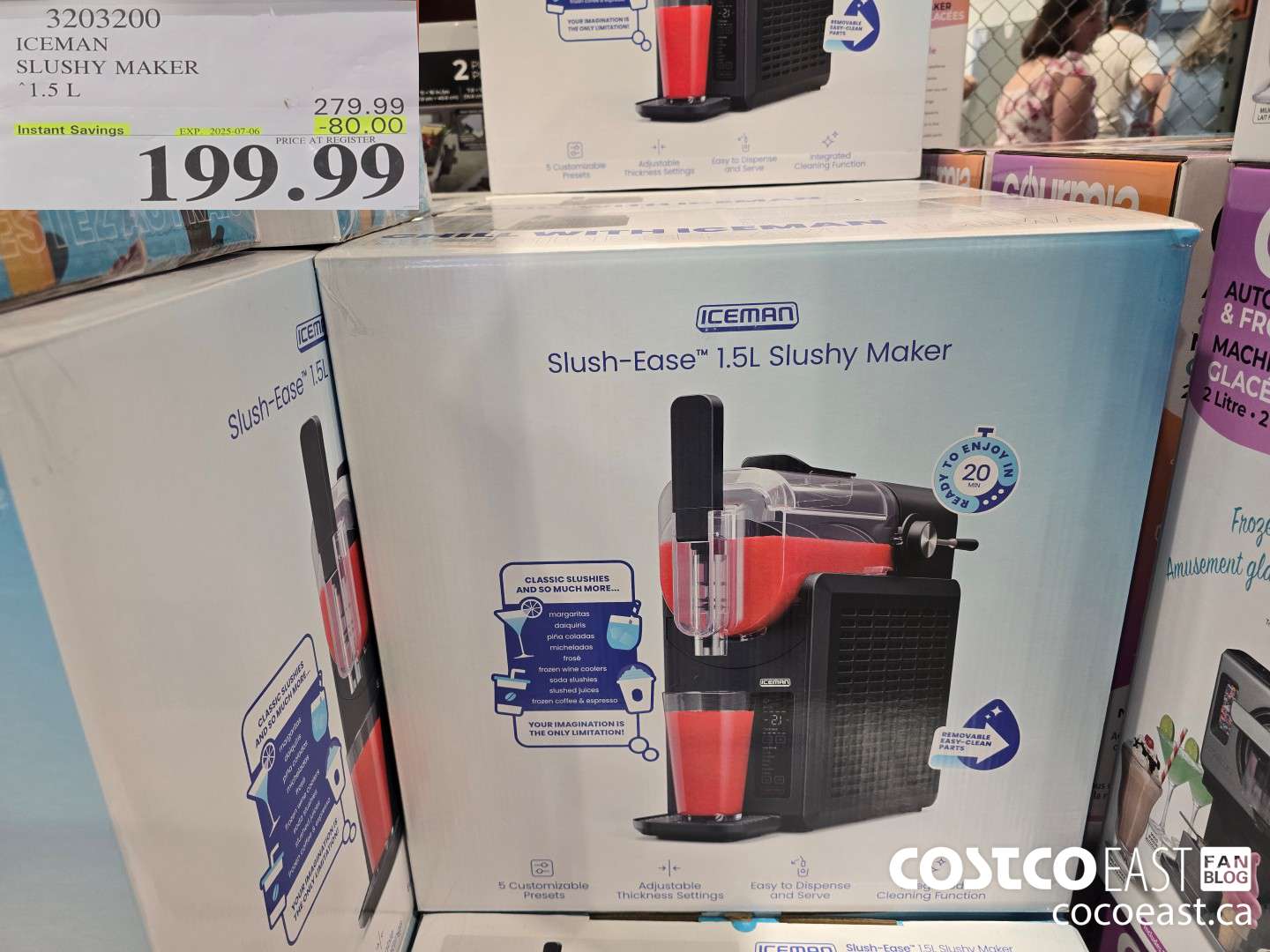 3203200 ICEMAN SLUSHY MAKER 1.5 L ($80.00 INSTANT SAVINGS EXPIRES ON 2025-07-06) $199.99