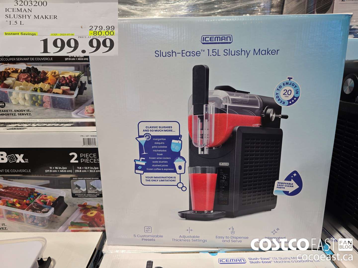 3203200 ICEMAN SLUSHY MAKER 1.5 L ($80.00 INSTANT SAVINGS EXPIRES ON 2025-07-06) $199.99