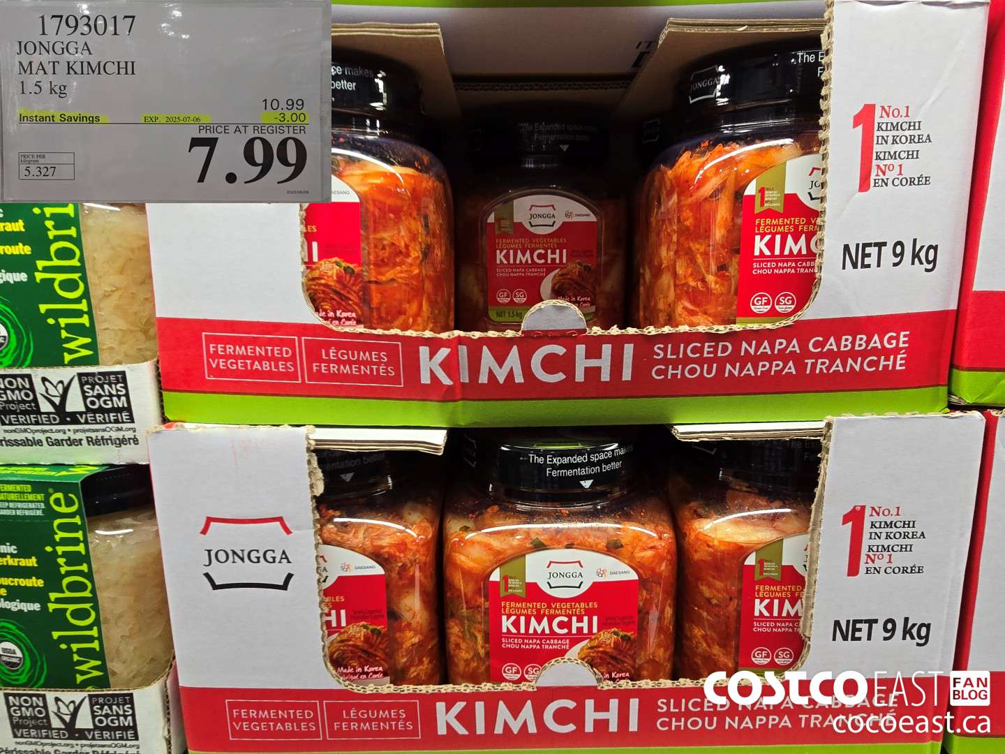 1793017 JONGGA MAT KIMCHI 1.5 KG ($3.00 INSTANT SAVINGS EXPIRES ON 2025-07-06) $7.99