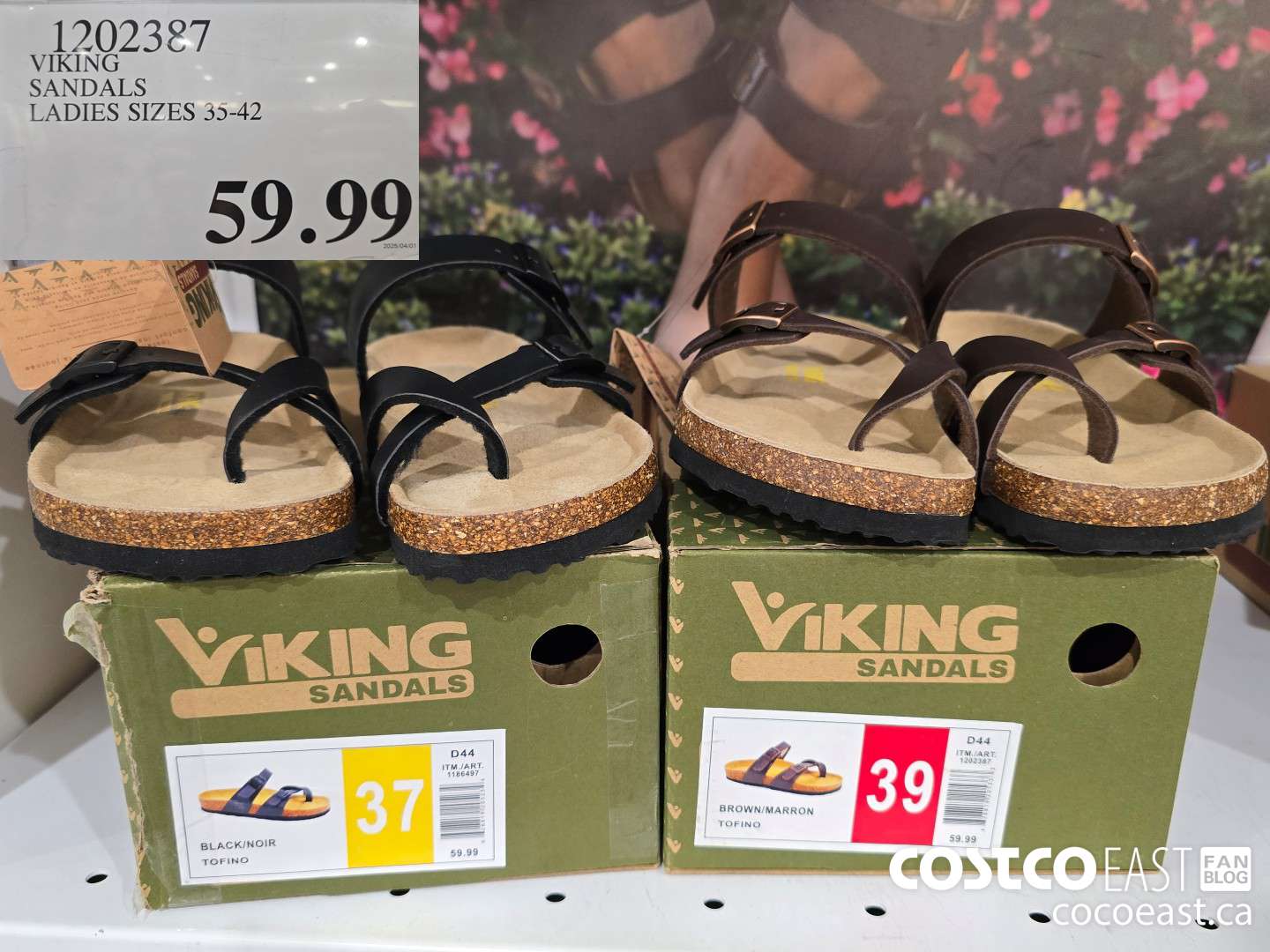 1202387 KING SANDALS LADIES SIZES 35-42 $59.99