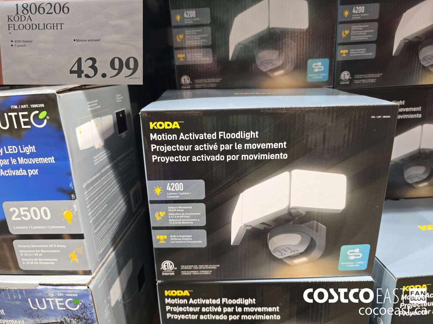1806206 KODA FLOODLIGHT $43.99