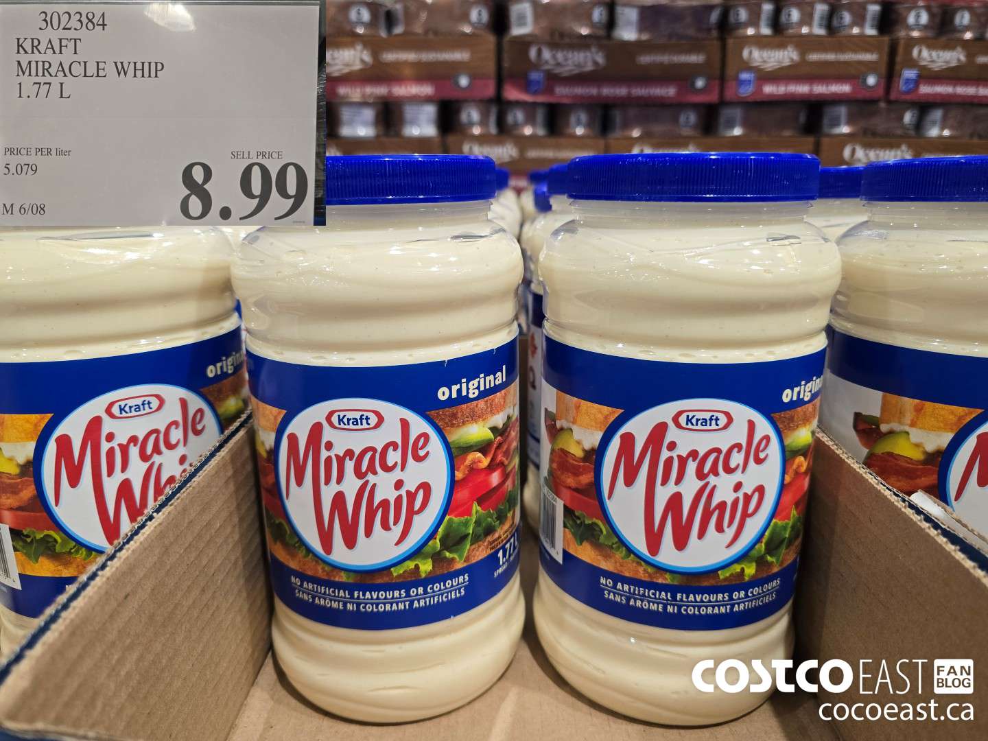 302384 KRAFT MIRACLE WHIP 1.77 L $8.99