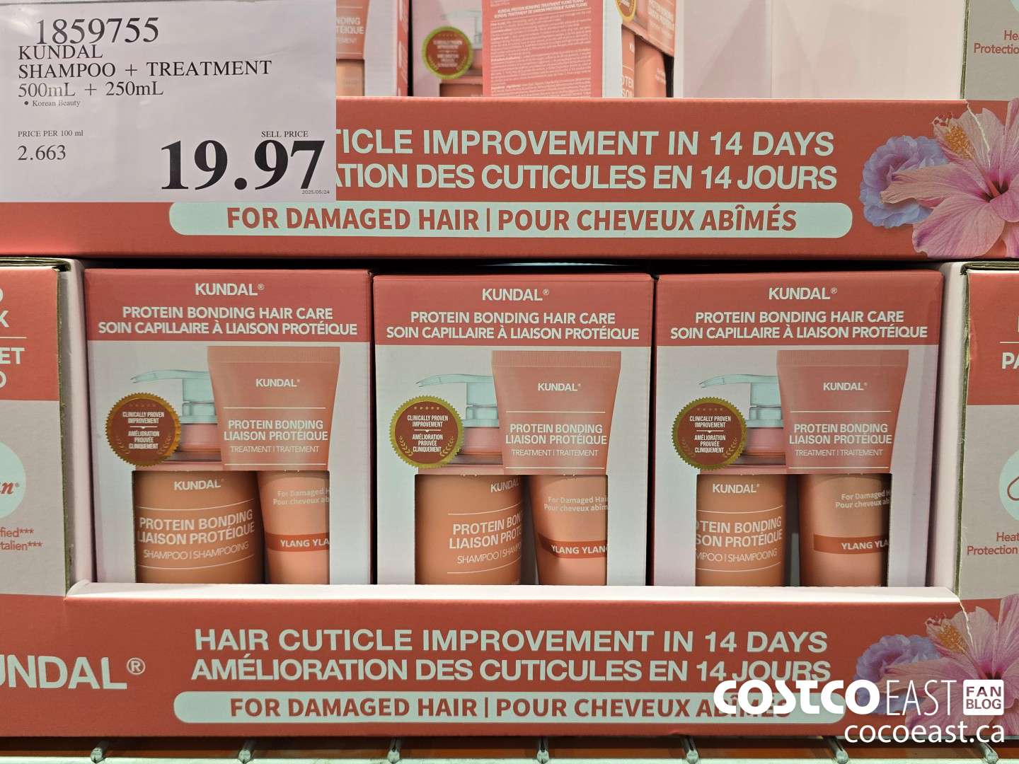 1859755 KUNDAL SHAMPOO + TREATMENT 500mL + 250mL $19.97