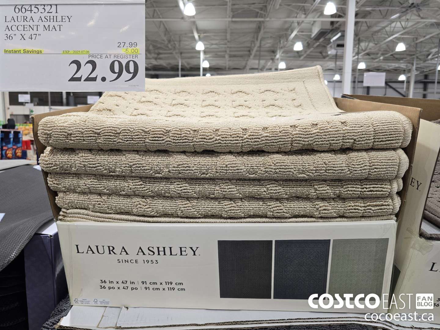 6645321 LAURA ASHLEY ACCENT MAT 36