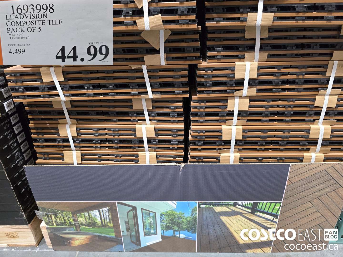 1693998 LEADVISION COMPOSITE TILE PACK OF 5 $44.99