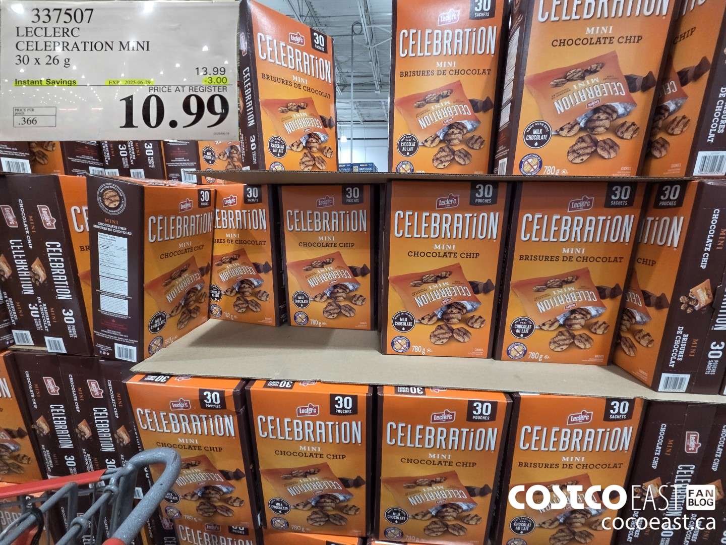 337507 LECLERC CELEBRATION MINI 30 X 26 G ($3.00 INSTANT SAVINGS EXPIRES ON 2025-06-29) $10.99