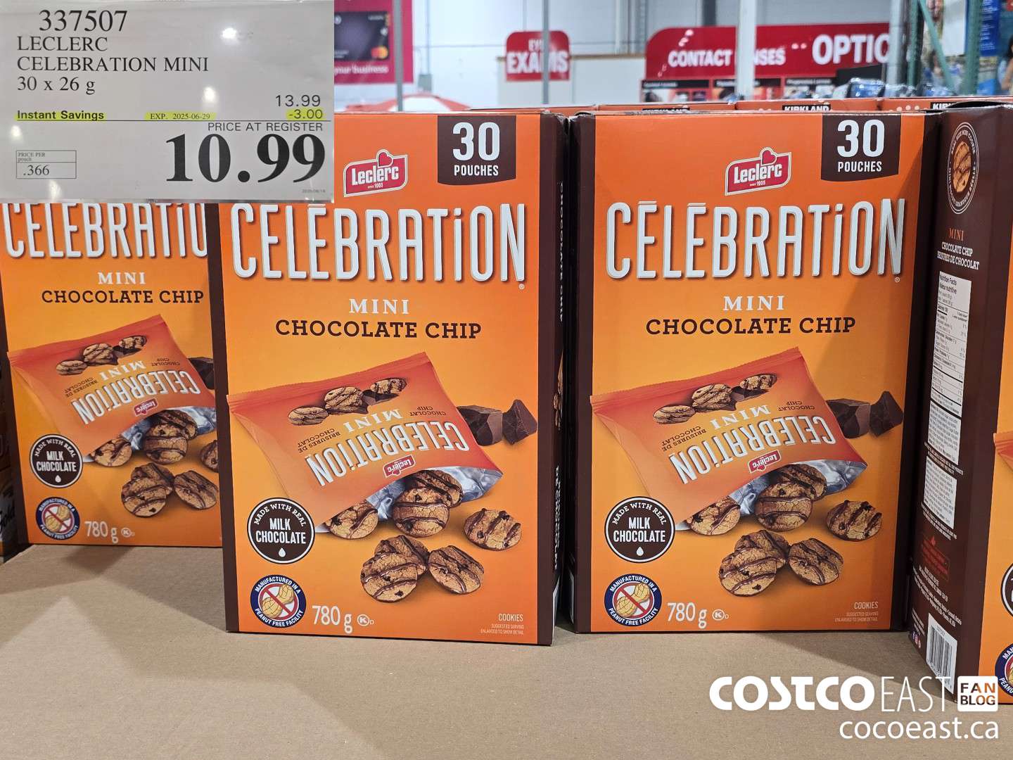 337507 LECLERC CELEBRATION MINI 30 X 26 G ($3.00 INSTANT SAVINGS EXPIRES ON 2025-06-29) $10.99