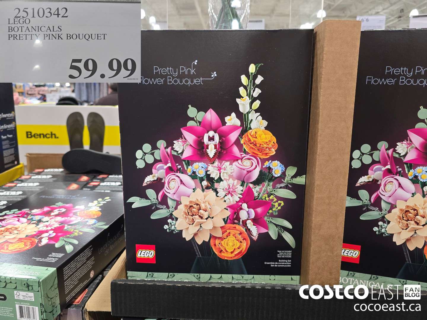 2510342 LEGO BOTANICALS PRETTY PINK BOUQUET $59.99