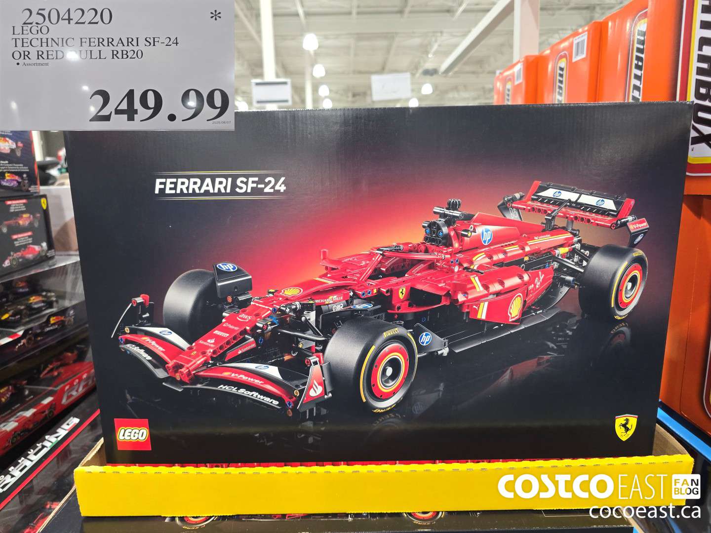 2504220 LEGO TECHNIC FERRARI SF-24 and RED BULL RB20 $249.99