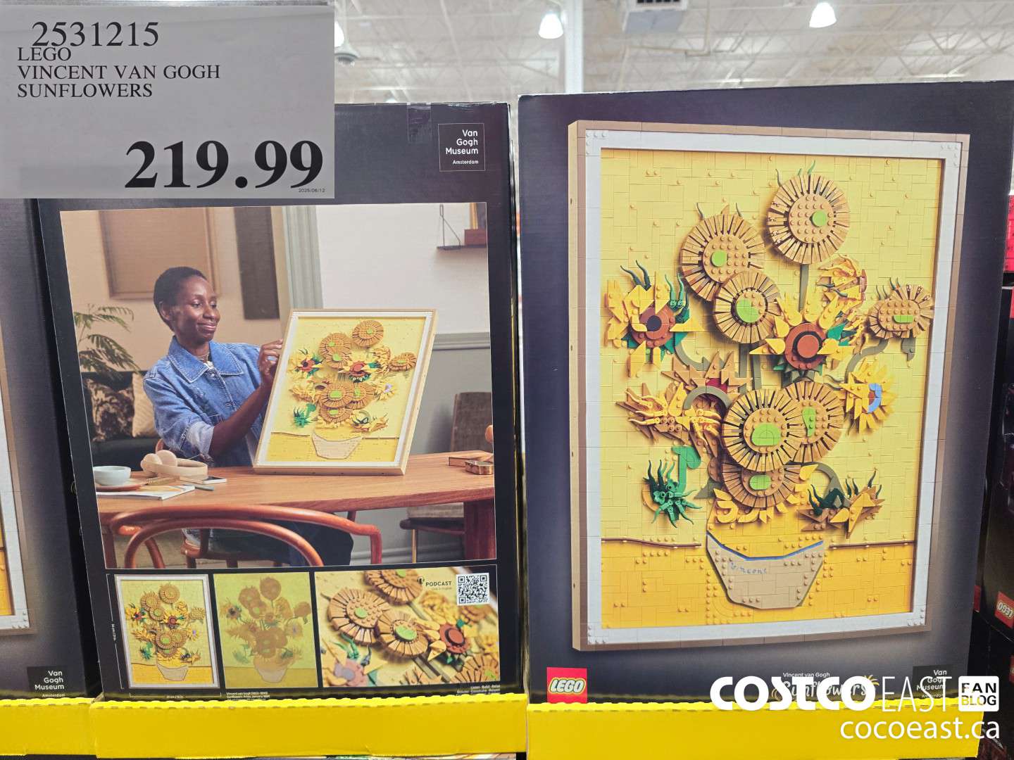 2531215 LEGO VINCENT VAN GOGH SUNFLOWERS $219.99