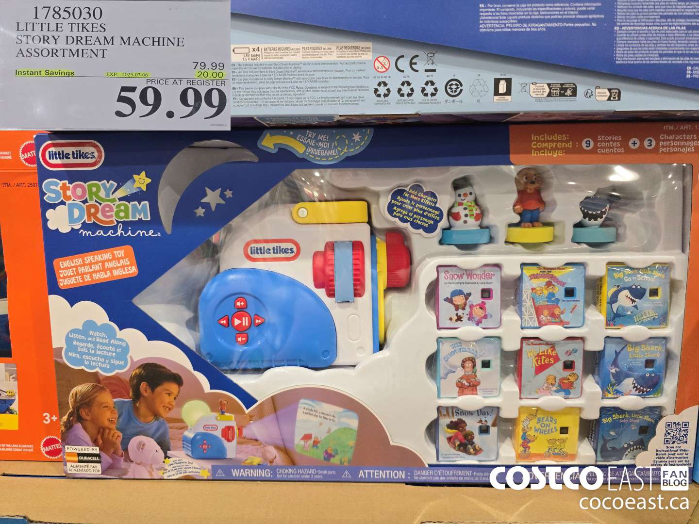 1785030 LITTLE TIKES STORY DREAM MACHINE ASSORTMENT ($20.00 INSTANT SAVINGS EXPIRES ON 2025-07-06) $59.99