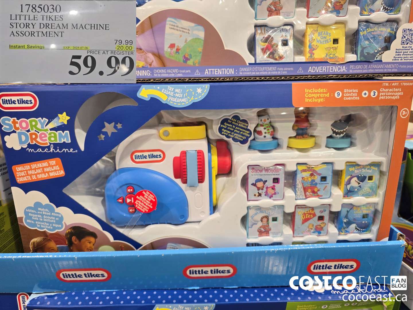 1785030 LITTLE TIKES STORY DREAM MACHINE ASSORTMENT ($20.00 INSTANT SAVINGS EXPIRES ON 2025-07-06) $59.99