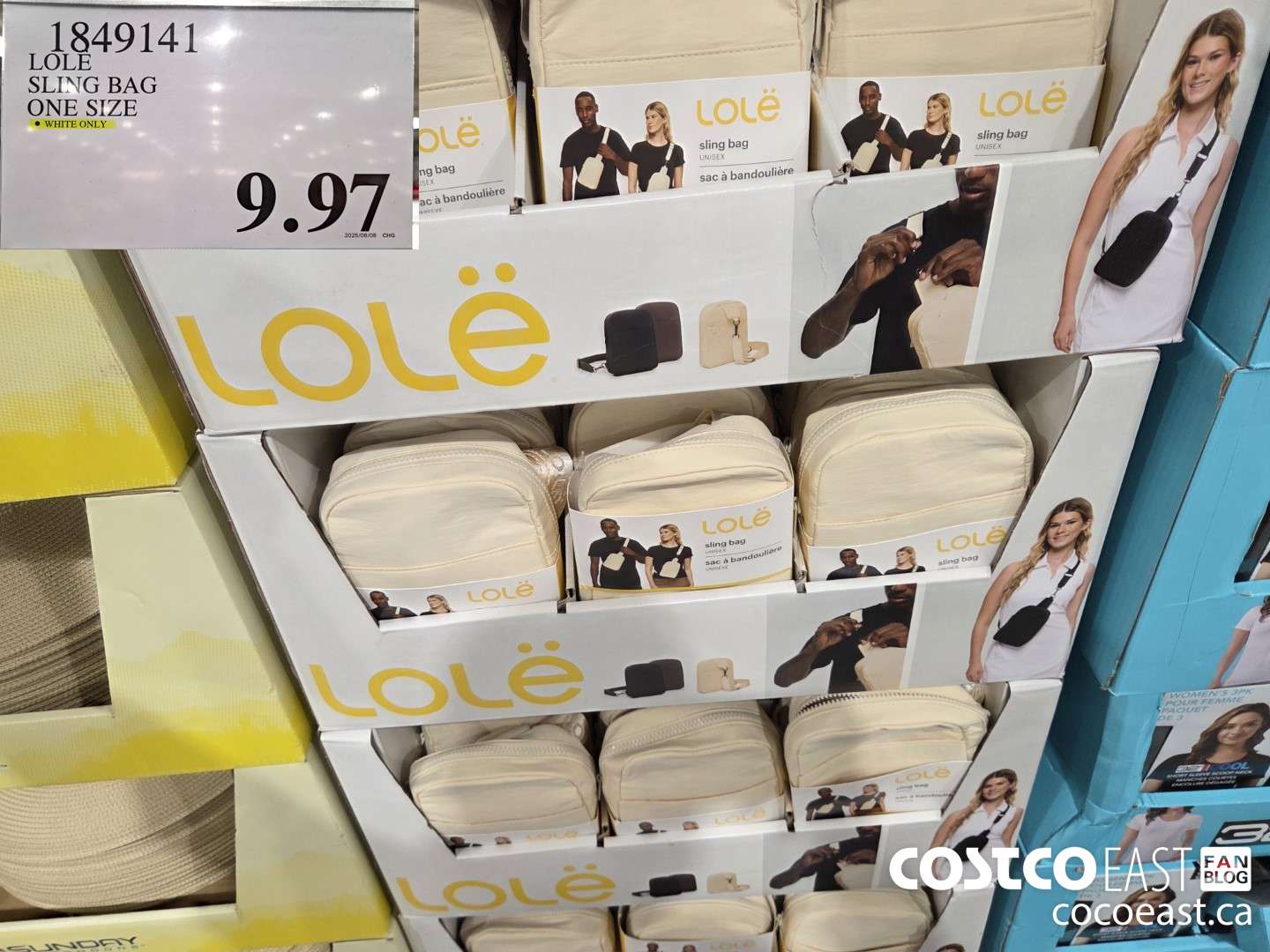 1849141 LOLE SLING BAG ONE SIZE $9.97