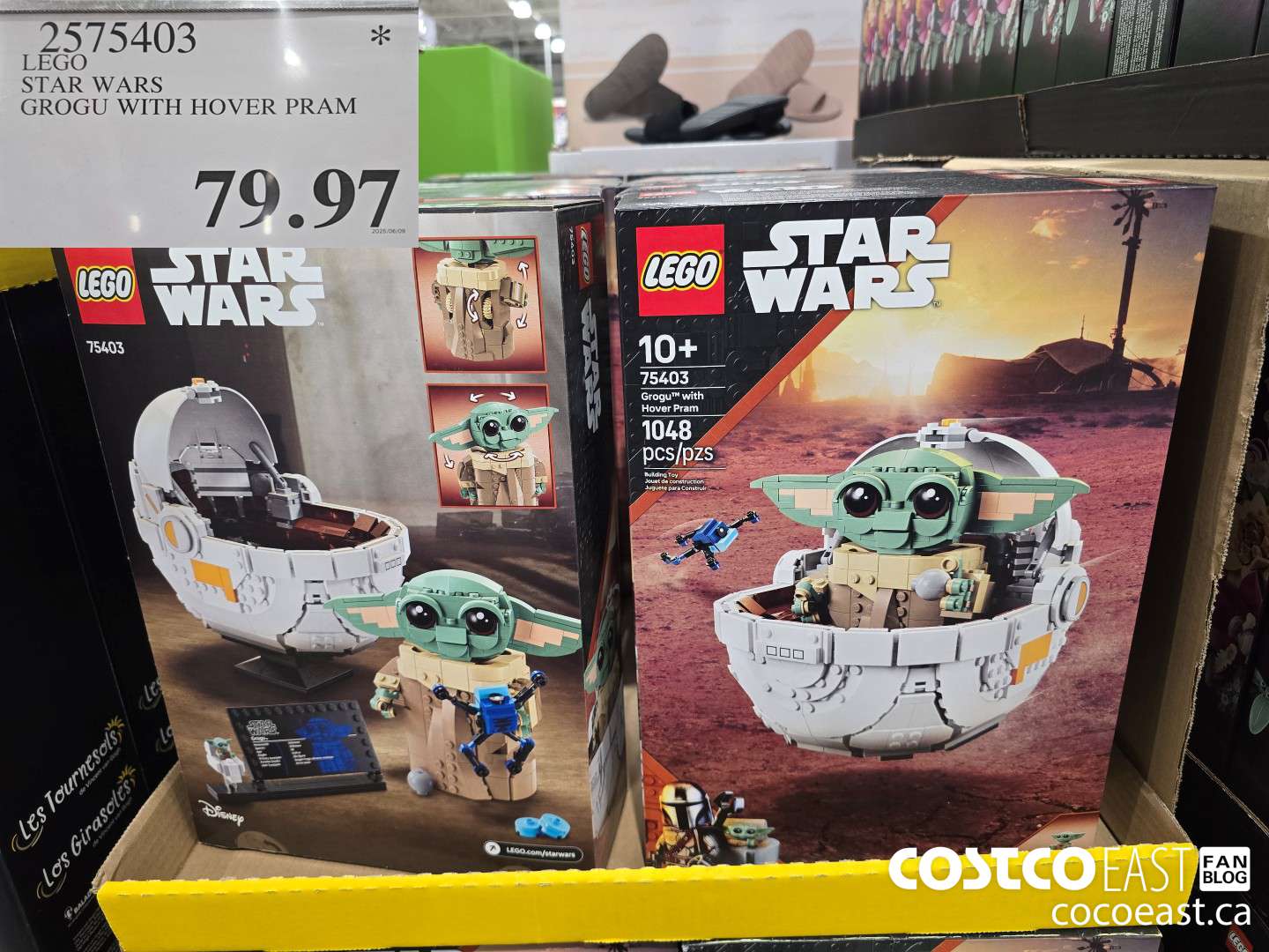 2575403 Lego Star Wards Grogu with Hover Pram $79.97