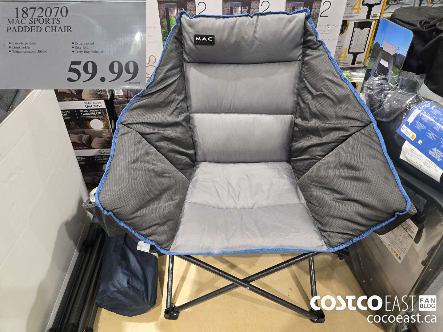 1872070 MAC SPORTS PADDED CHAIR $59.99
